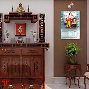 Tranh phật giáo treo phòng thờ